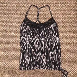 Black and White Pattern Top